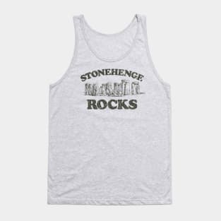 Stonehenge Rocks 1987 Tank Top